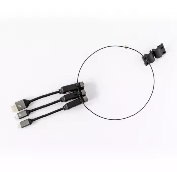 Kindermann HDMI adaptérový krúžok 4K60 - hliník