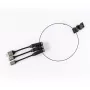 Kindermann HDMI adaptérový krúžok 4K60 - hliník