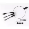 Kindermann HDMI adaptérový krúžok 4K60 - hliník