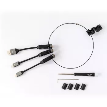 Kindermann HDMI adaptérový krúžok 4K60 - hliník