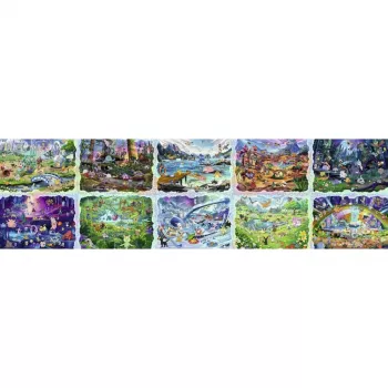 RAVENSBURGER Pokémon Celebration Journey 40000-dielne puzzle