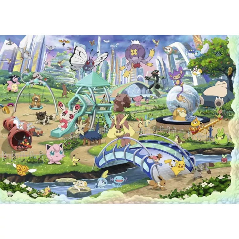RAVENSBURGER Pokémon Celebration Journey 40000-dielne puzzle