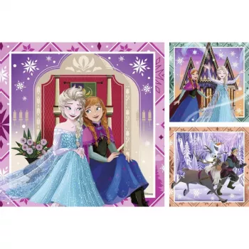 Ravensburger Disney Frozen 2 detské puzzle sada - 3x49 dielov