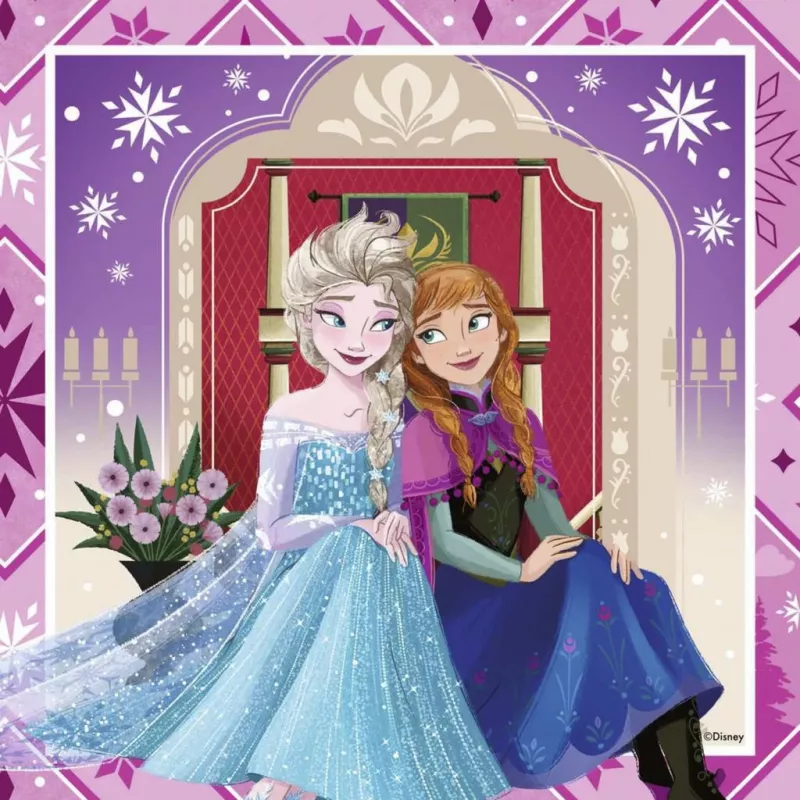 Ravensburger Disney Frozen 2 detské puzzle sada - 3x49 dielov