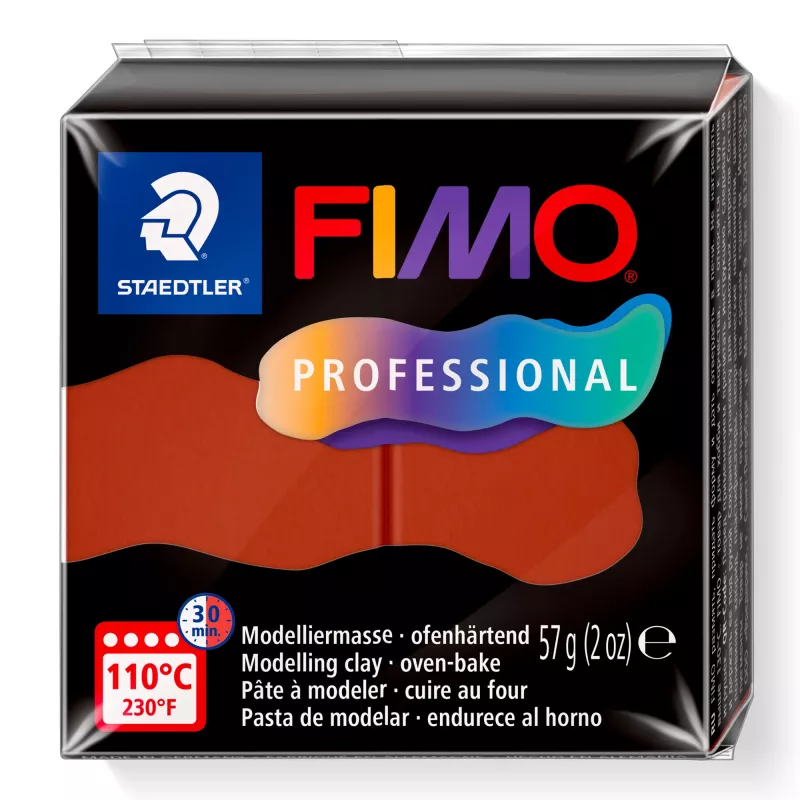 STAEDTLER FIMO Professional polymérová modelovacia hmota, terakota, 57 g
