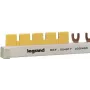 Legrand 004992 ochranná krytka proti dotyku pre 2-pólové FI ochranné spínače, sivá
