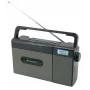 Soundmaster RCD1170SW prenosné CD rádio s FM, Bluetooth, USB a nabíjateľnou batériou - čierna