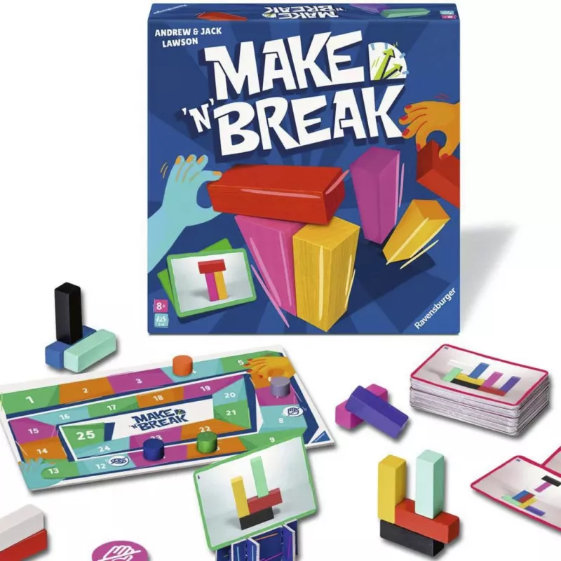Ravensburger Make 'n' Break Family stavebná hra