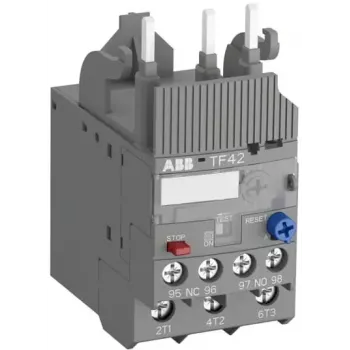ABB TF42-0.55 tepelné nadprúdové relé, 0,45-0,55 A, 690 V AC, 3-pólové, 1NO+1NC