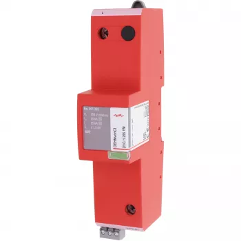 DEHNvenCI DVCI1 255 FM typ 1+2 prepäťová ochrana, 1-pólová, 255 V AC, 12,5 kA (10/350 µs), DIN lišta