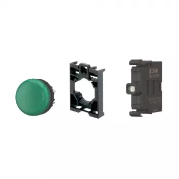 Eaton M22-L-G-LED-BVP zelené LED svetlo, 22,5 mm, 12-30 V AC/DC, IP66/IP67/IP69K
