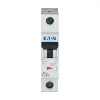 EATON FAZ-B4/1 istič 4A 1-pólový charakteristika B 10kA