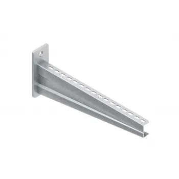 NIEDAX KTAS400 ťažký nástenný konzolový držiak 145x430mm žiarovo pozinkovaný