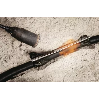 HellermannTyton HIS-3 6/2 mm zmršťovacia bužírka, čierna, 100 mm, 750 ks