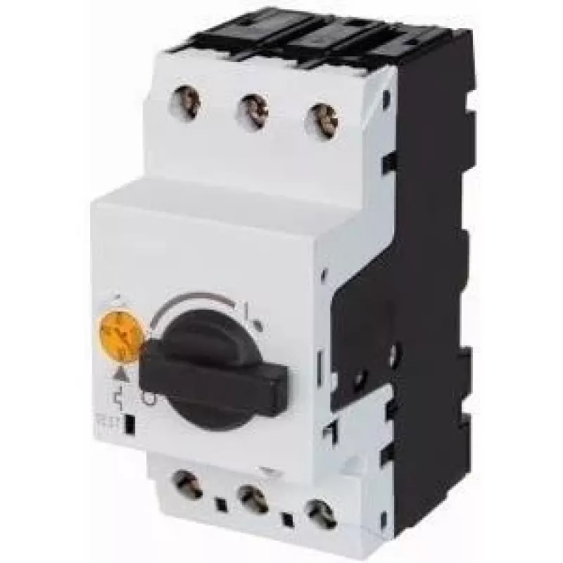 EATON PKZM0-10 motorový istič, 3-pólový, 6,3-10 A, 4 kW, otočný gombík