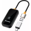 TechniSat Technicast 100 bezdrôtový CarPlay & Android-Auto adaptér – čierny, USB-C, Plug & Play