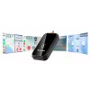 TechniSat Technicast 100 bezdrôtový CarPlay & Android-Auto adaptér – čierny, USB-C, Plug & Play