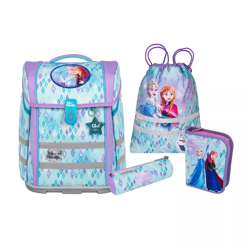 McNeill školská aktovka sada PERFECTO 5-dielna Disney Frozen
