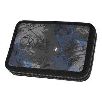 McNeill dvojposchodová peračník naplnený so 2 vreckami na zips XL Marvel Spider-Man