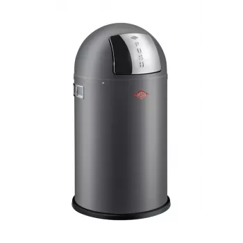 WESCO Pushboy Jr. 22L grafitový odpadkový kôš