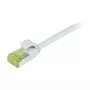 Synergy21 S217900 Cat6a S/FTP Slim Patch kábel, 0,15 m, sivá, LSZH/TPE, 500 MHz, 10 Gbps