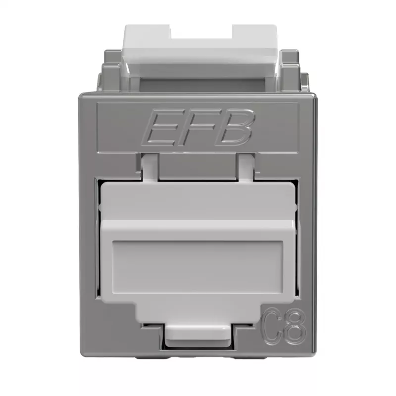 EFB Elektronik E-20096 RJ45 Keystone Slimline Cat.8.1 2000MHz tienený modul