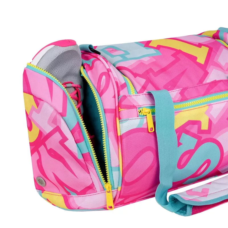 McNeill Disney Minnie Mouse športová taška, ružová/červená, 16L, polyester, detská