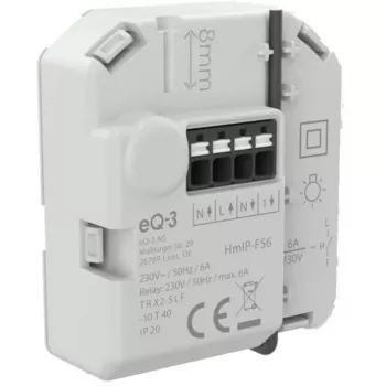 Homematic IP podomietkový spínací aktor 6 A (balenie 3 ks)