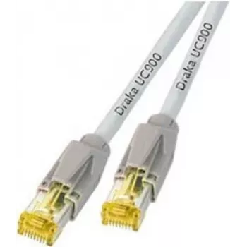 EFB Elektronik K8560WS.15 patch kábel Cat.6A S/FTP LSZH, Draka UC900 TM31, 15 m, biely