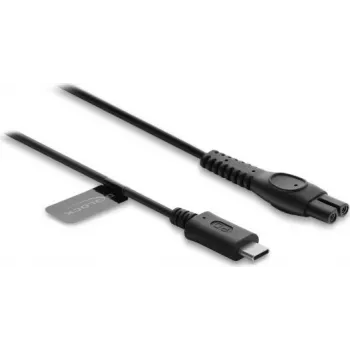 Delock USB Type-C nabíjací kábel 5V pre Philips elektrický holiaci strojček QP2724, QP2834, MG9520 séria - 1m náhradný kábel