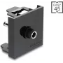 Delock Easy 45 modul DC 5,5 x 2,1 mm konektor samica na DC 5,5 x 2,5 mm konektor samec adaptér čierny