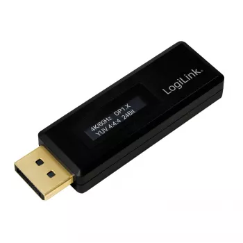 LogiLink CV0112 DisplayPort EDID tester, čierny