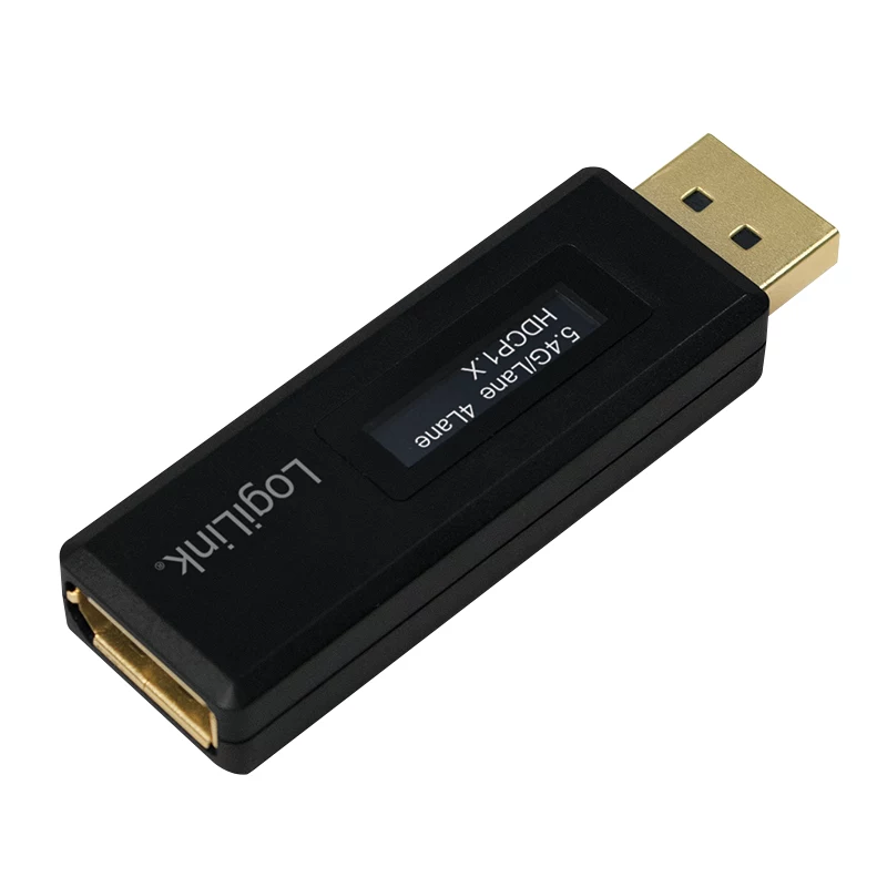 LogiLink CV0112 DisplayPort EDID tester, čierny