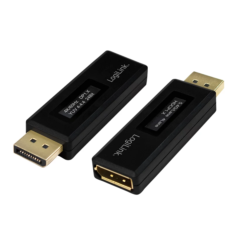 LogiLink CV0112 DisplayPort EDID tester, čierny