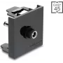Delock Easy 45 modul DC 5,5 x 2,5 mm konektor samica na DC 5,5 x 2,1 mm konektor samec čierny