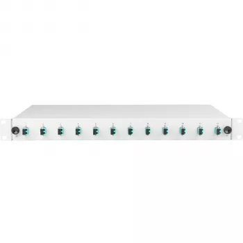 EFB Elektronik zvárací box LC 50/125µ OM3 výsuvný 24 pigtailov 12 konektorov samica
