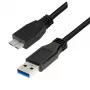 LogiLink USB 2.0 Micro-B kábel, 2 m, čierny