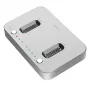 LogiLink USB 3.2 Gen2 dokovacia stanica, 2-Bay, pre M.2 NVMe SSD, klonovacia funkcia