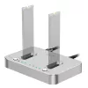 LogiLink USB 3.2 Gen2 dokovacia stanica, 2-Bay, pre M.2 NVMe SSD, klonovacia funkcia