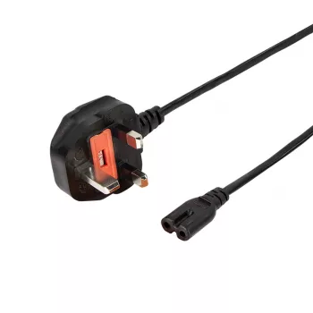 LogiLink napájací kábel BS 1363 (UK) na IEC C7, čierny, 1,8 m