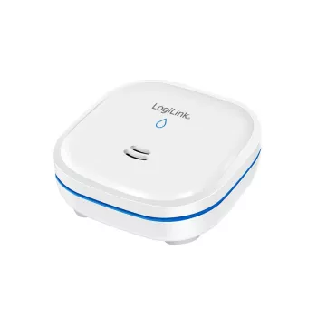 LogiLink strážca vody, 10 rokov životnosť batérie, 85 dB alarm, biely