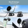 LogiLink bezdrôtová auto nabíjačka, vákuový magnet, 360° sklopná, 25W