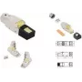 LogiLink MP0085 terénne konfekcionovateľný Cat.8.1 RJ45 konektor, tienený, extra krátky