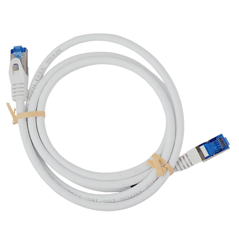 LogiLink Cat.6A S/FTP CCA LSZH patch kábel, biely, 7,5 m, EconLine