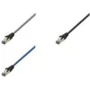 LogiLink Cat 8.1 S/FTP patch kábel, konektor RJ-45 samec na konektor RJ-45 samec, 3 m, 40 Gbps, 2000 MHz, bezhalogénový, svetlosivý RAL 7035