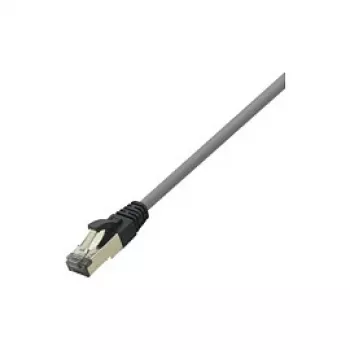 LogiLink Cat 8.1 S/FTP patch kábel, konektor RJ-45 samec na konektor RJ-45 samec, 3 m, 40 Gbps, 2000 MHz, bezhalogénový, svetlosivá RAL 7035