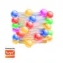 LogiLink WiFi Smart Globe Fairy String Light, 3m, kompatibilné s Tuya, RGB + teplá biela, IP44, 20 LED