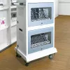 LogiLink SCS0150 základňa pojazdného vozíka pre multi nabíjacie stanice a skrine, kov, sivá