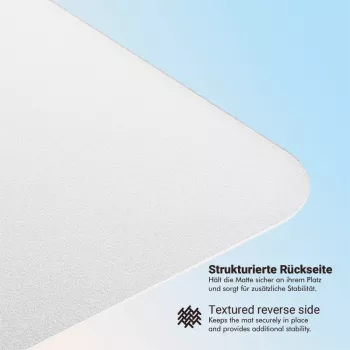 LogiLink podložka na podlahu 120 x 90 cm extra mäkká transparentná pre tvrdé podlahy