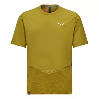 Salewa Pedroc Dry Wind tričko pánske olivovo zelená veľkosť L